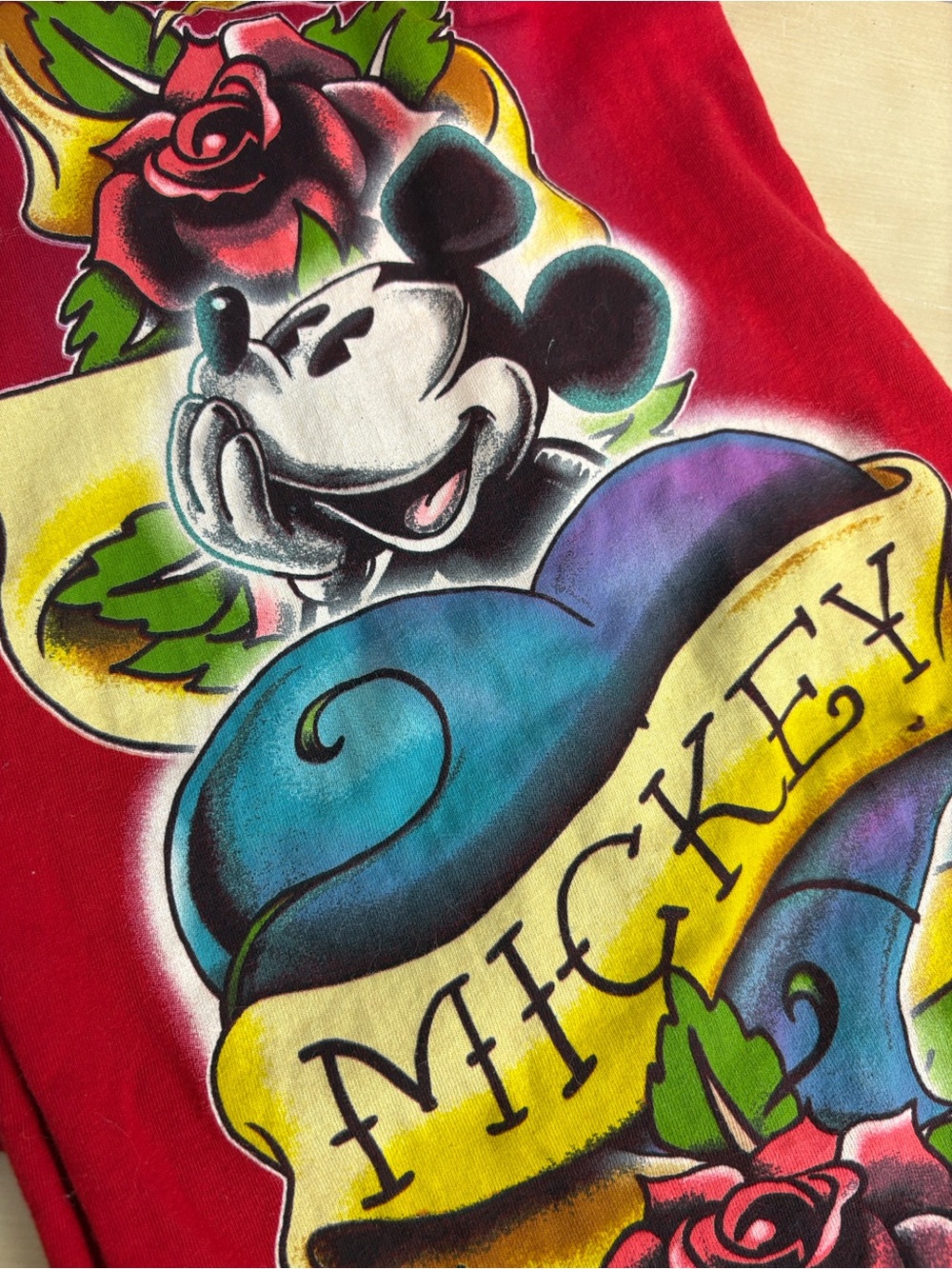 WDW Disney Parks Resort Mickey Mouse Tattoo Scarf